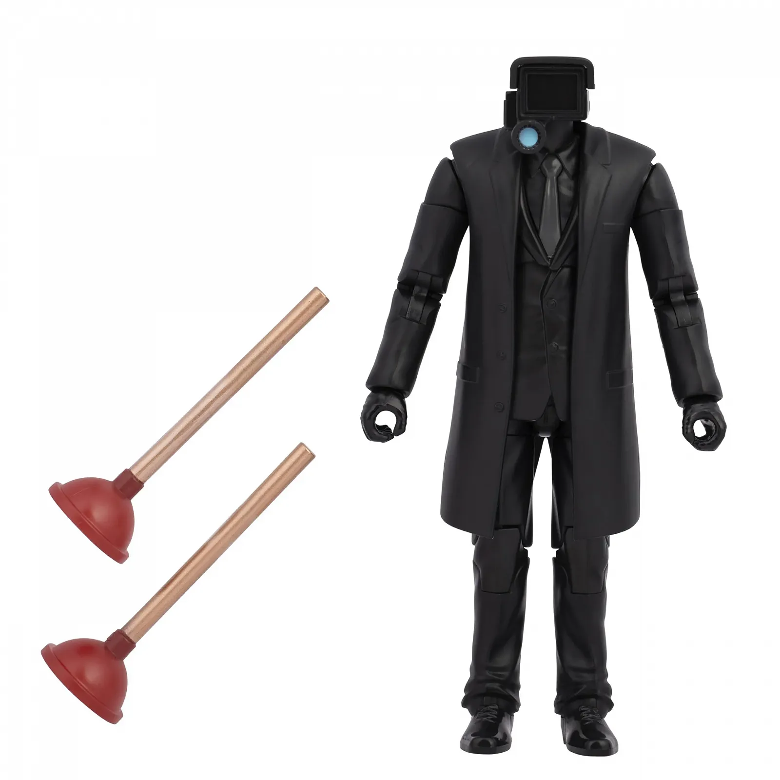 Колекційна фігурка Skibidi Toilet Deluxe Plungerman 15.2 см, фото №5