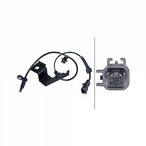 Датчик частоты вращения колеса HELLA 6PU 358 217-351 для FORD, передняя ось слева - Фото 1