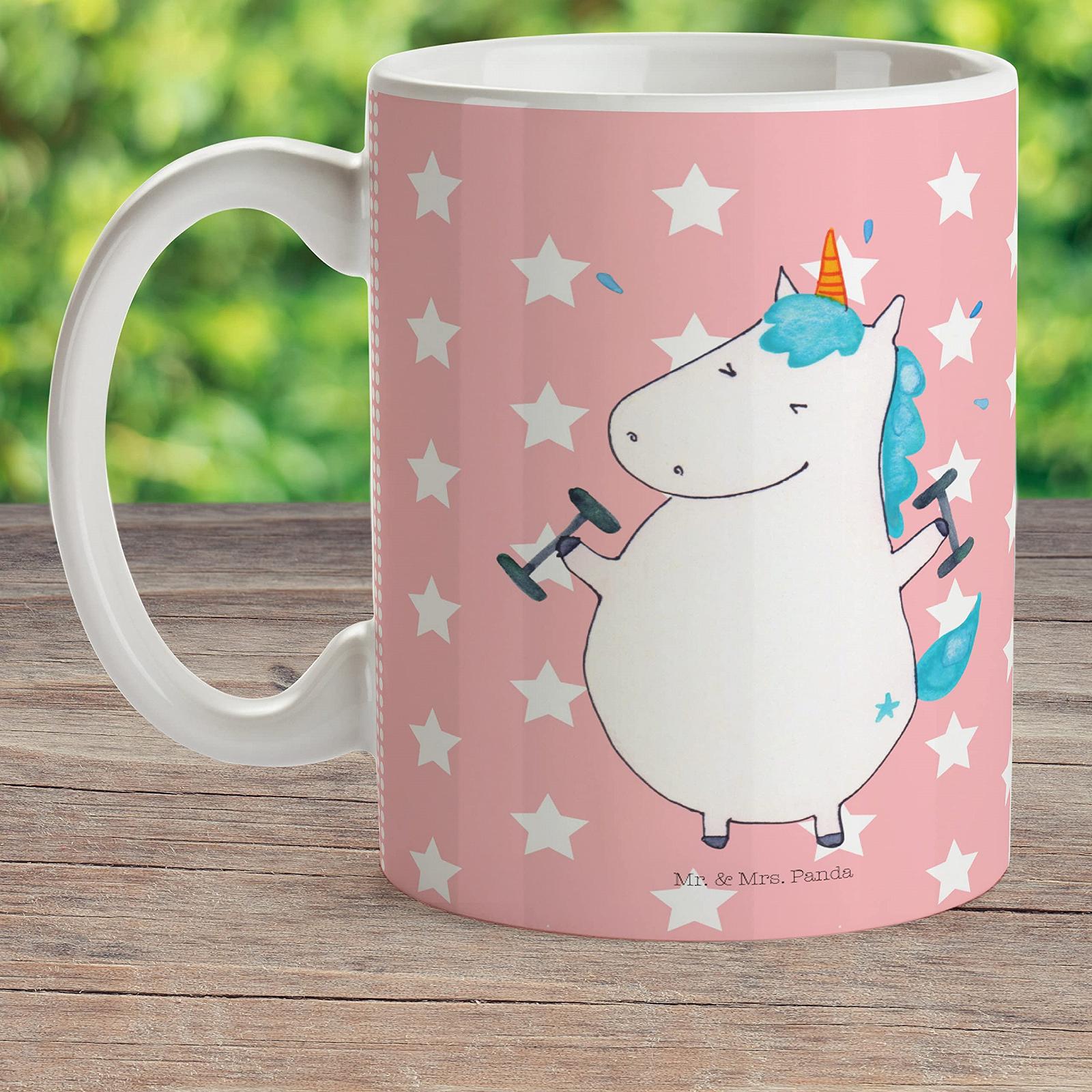 Кухоль Дитячий Mr. & Mrs. Panda Unicorn Fitness Пластиковий 300 мл, фото №2