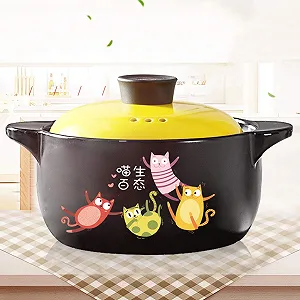 Каструля AIBAB керамічна емальована, жаростійка 3 л ціна на synthetic.ua - Фото 1 Каструля AIBAB керамічна емальована, жаростійка 3 л synthetic.ua - Фото 1