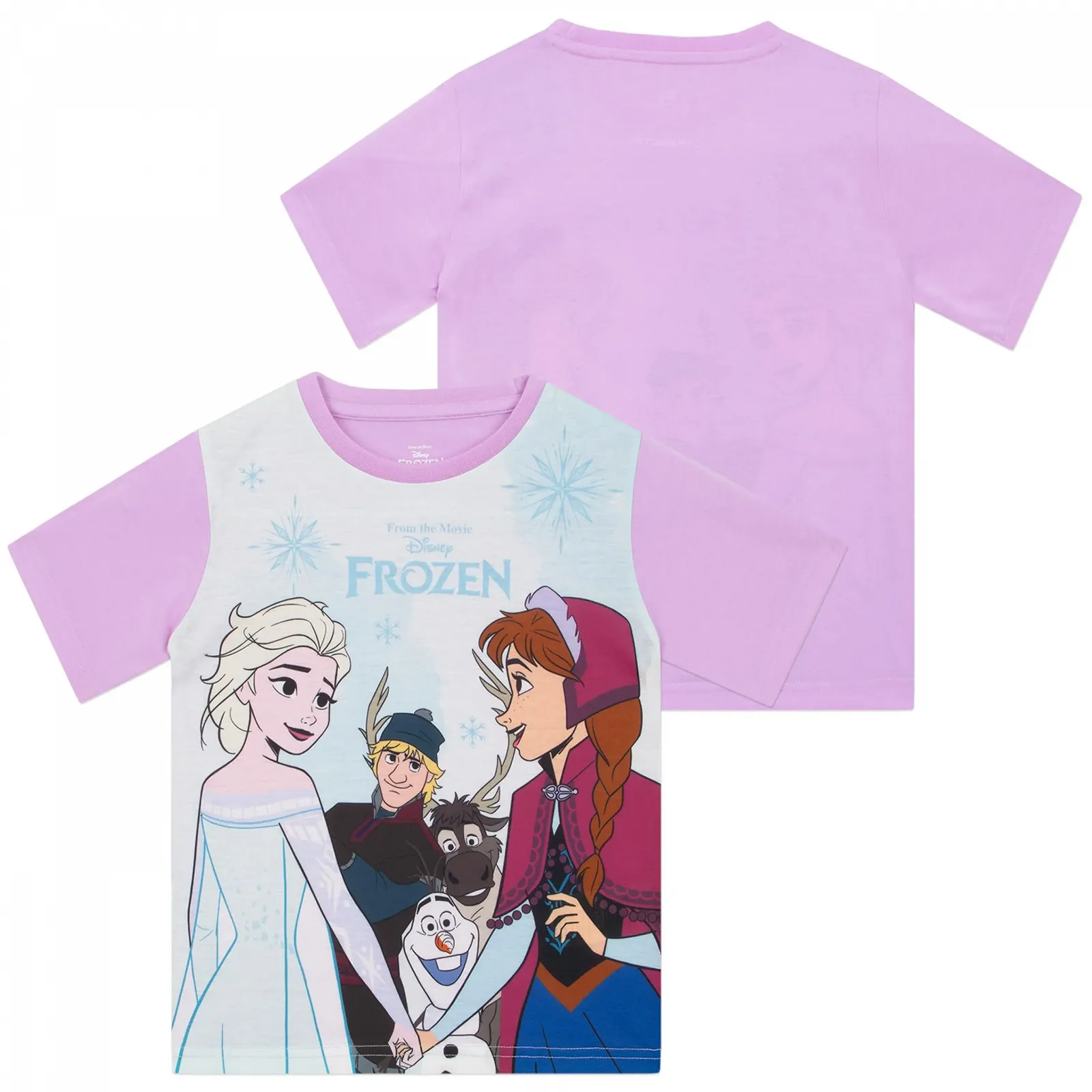 Піжама Disney Frozen з короткими рукавами для дівчаток, фото №8 Піжама Disney Frozen з короткими рукавами для дівчаток, фото №8