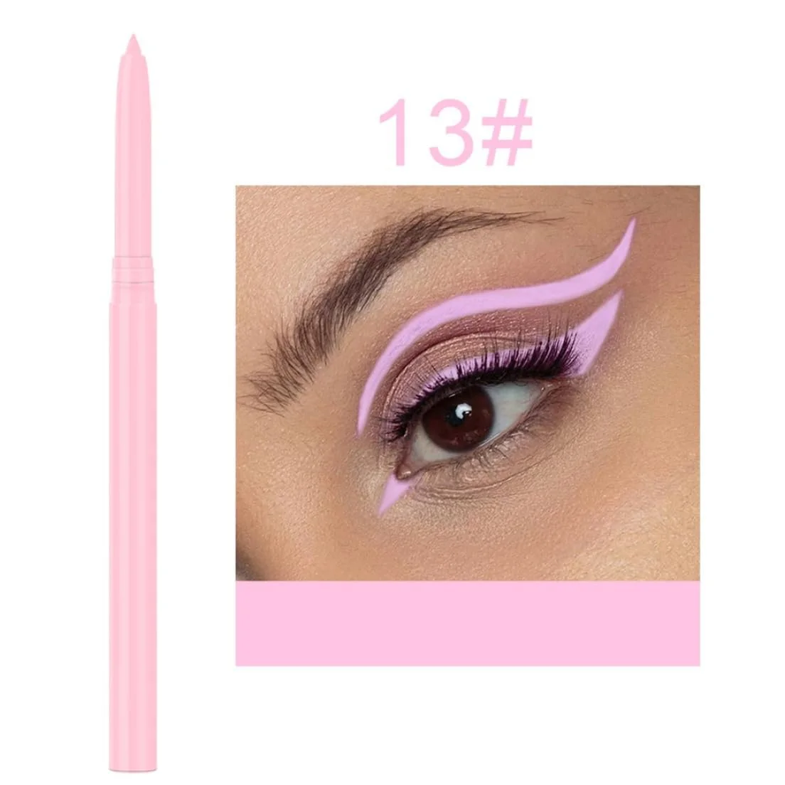 Карандаш для глаз 18 цветов водостойкий, фото №7