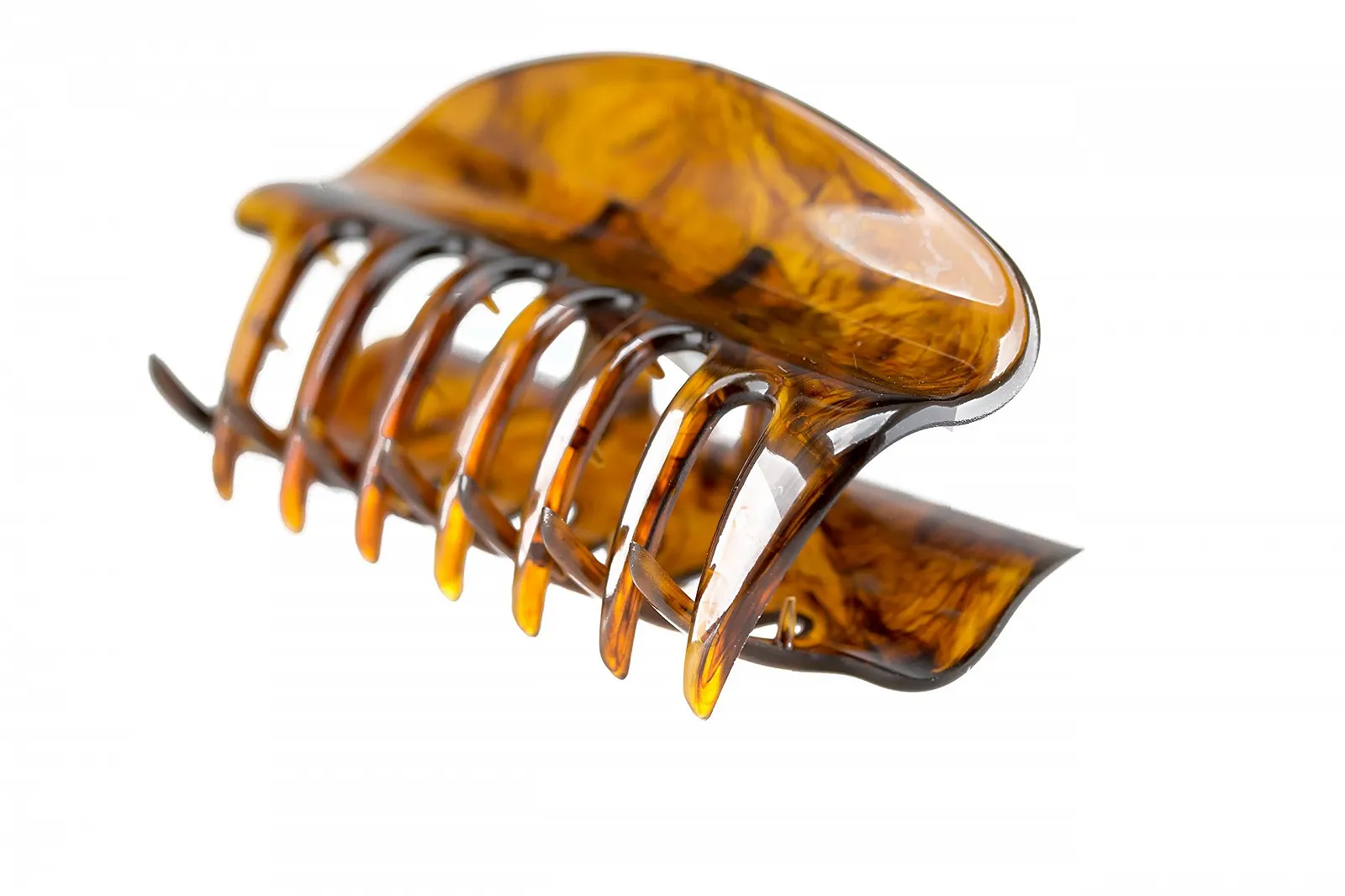 Заколка для волос большая с закрытыми сторонами WeLoveBeads Havana M709, 10 см, фото №1