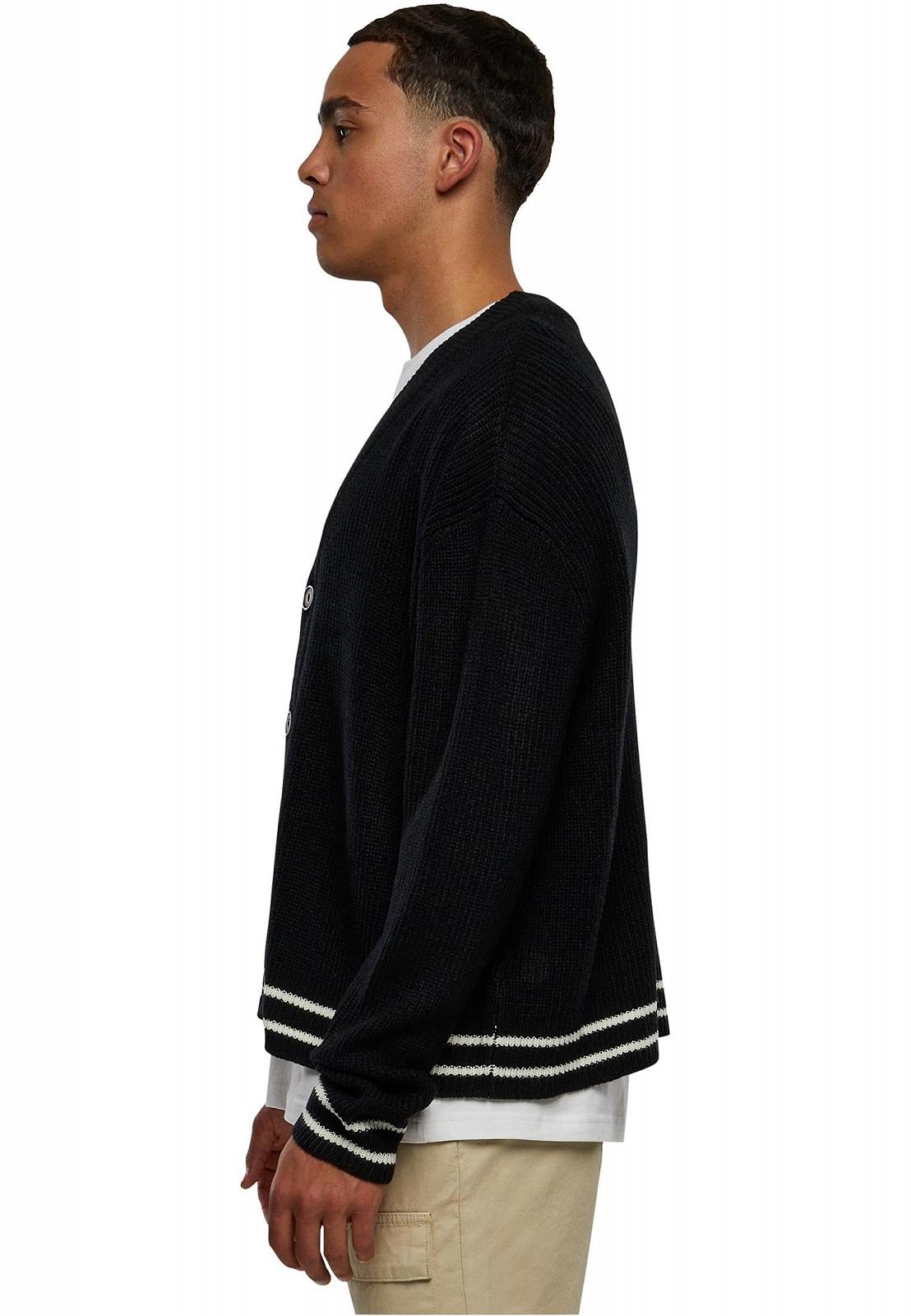Кардиган Urban Classics Sporty Boxy, модный мужской кардиган oversize, доступен в разных цветах, размеры S-5XL, фото №3