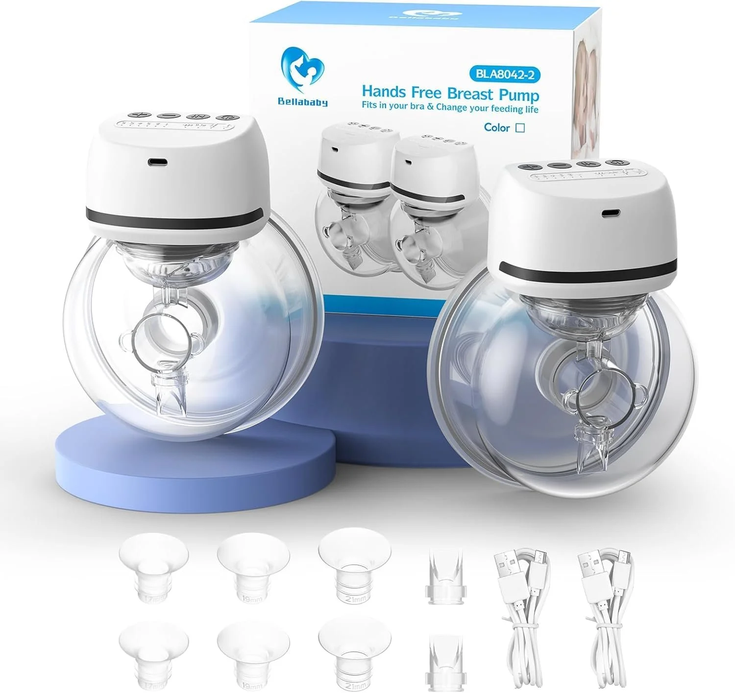 Молокоотсос Bellababy Электрический Портативный Белый, фото №1 Молокоотсос Bellababy Электрический Портативный Белый, фото №1