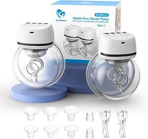 Молокоотсос Bellababy Электрический Портативный Белый - Фото 1