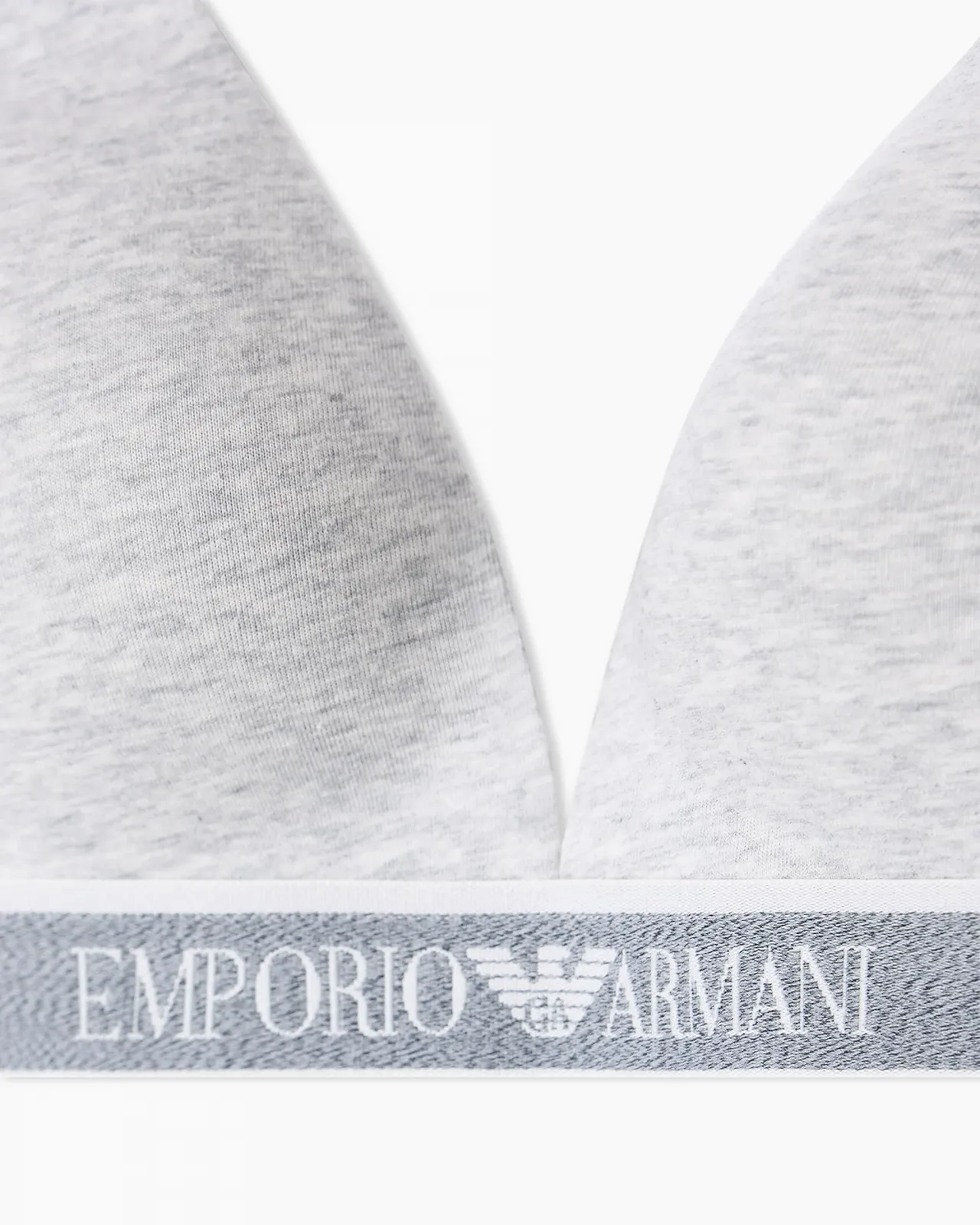 Бюстгальтер трикутний Emporio Armani Logo Band з підкладкою, фото №3