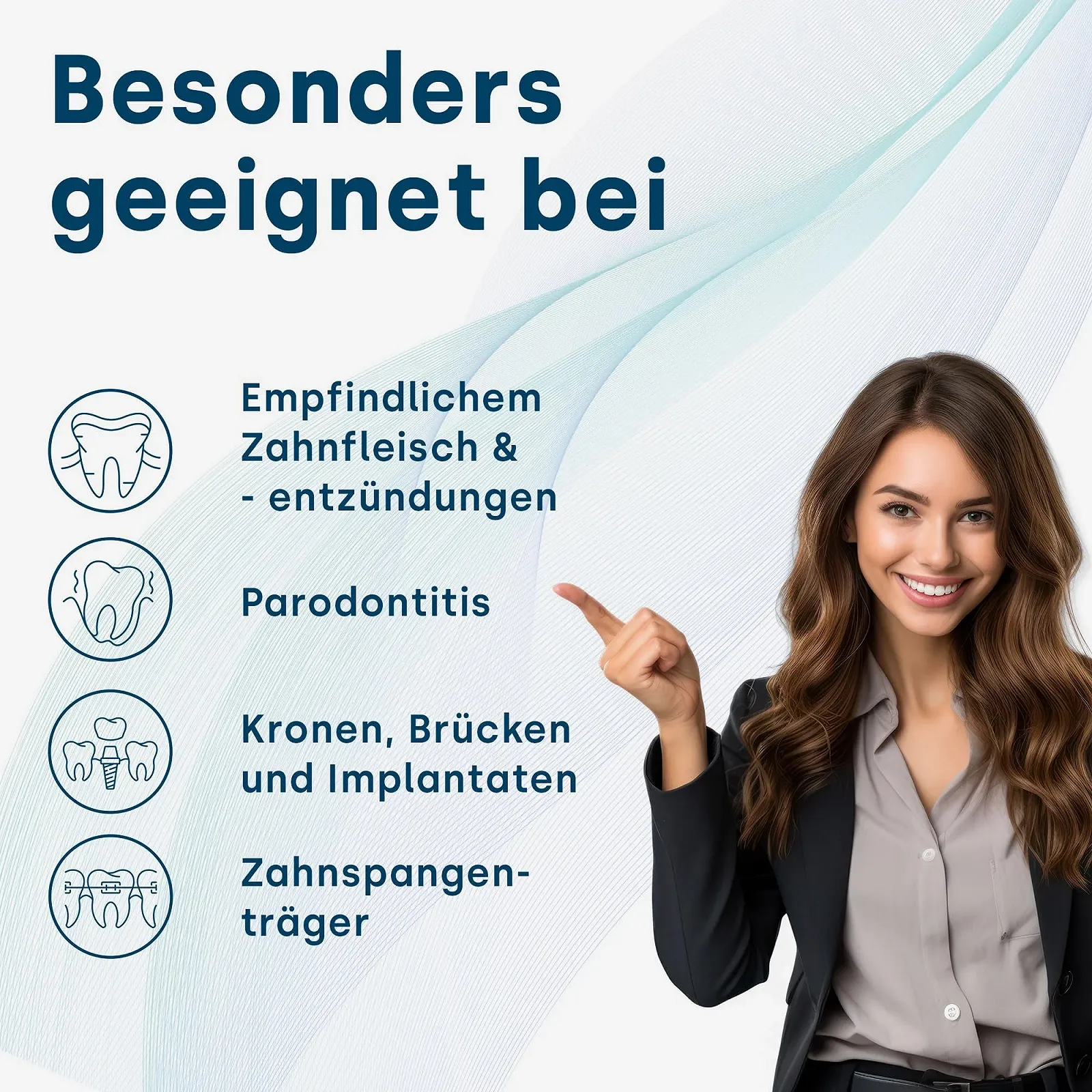 Ультразвуковая зубная щетка emmi-dent Slim 96 млн вибраций/мин 3 режима с зарядной станцией, фото №7