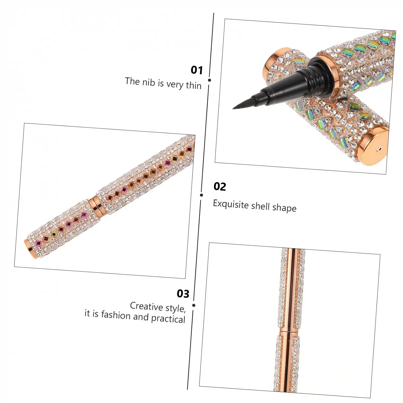 Підводка для очей HONMEET Магнітний, фото №3