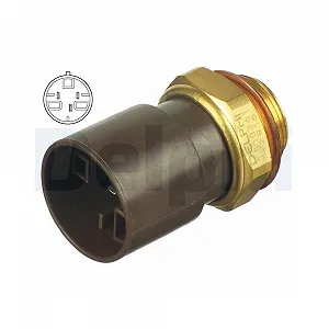 Датчик включения вентилятора радиатора DELPHI TS10341 - Фото 1