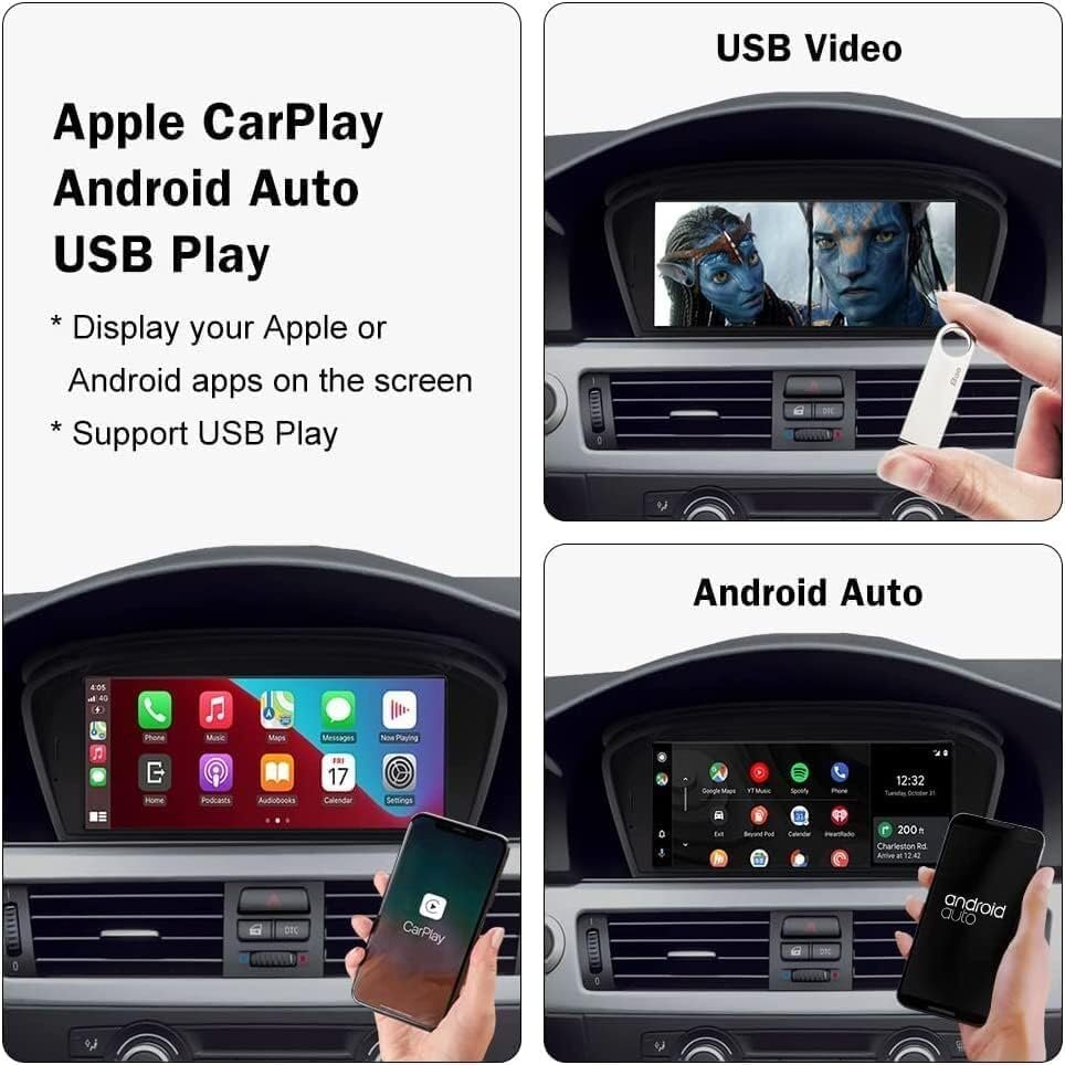 Штатная автомагнитола NAVIVOX для BMW 3/5/6 Series E60/E61/E62/E63/E64/E90/E91/E92/E93 / 8.8" / Сенсорная / Linux / Apple CarPlay / Android Auto / Bluetooth / WI-FI / GPS / USB, фото №3