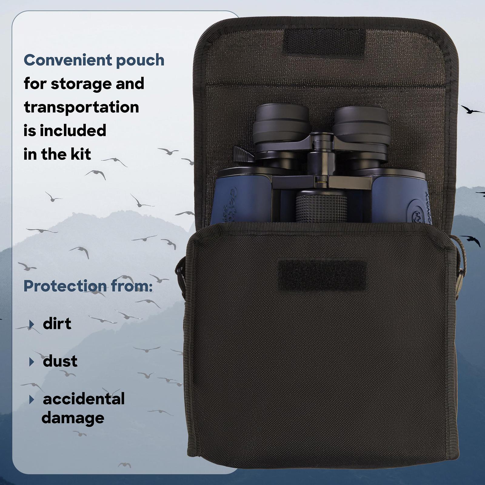 Бінокль Discovery Gator 10-30x50, фото №6