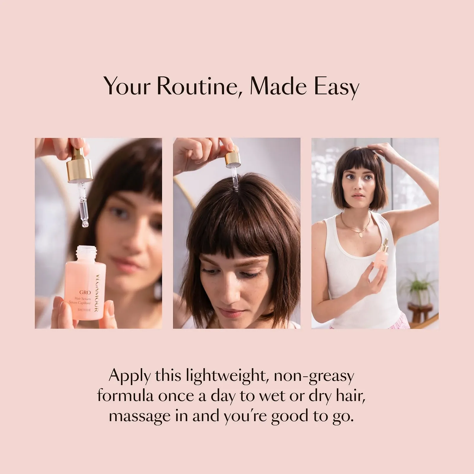 Сироватка VEGAMOUR GRO для більш густого, помітно довшого волосся, фото №8 Сироватка VEGAMOUR GRO для більш густого, помітно довшого волосся, фото №8