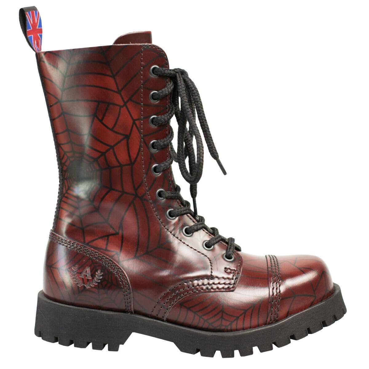 Ботинки Alpha Rangers Ranger Festival Army Gothic Кожаные тактические 10-Hole, фото №1