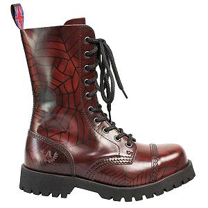 Ботинки Alpha Rangers Ranger Festival Army Gothic Кожаные тактические 10-Hole - Фото 1