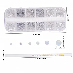 Набір для нігтів, дорогоцінне каміння synthetic.ua - Фото 1