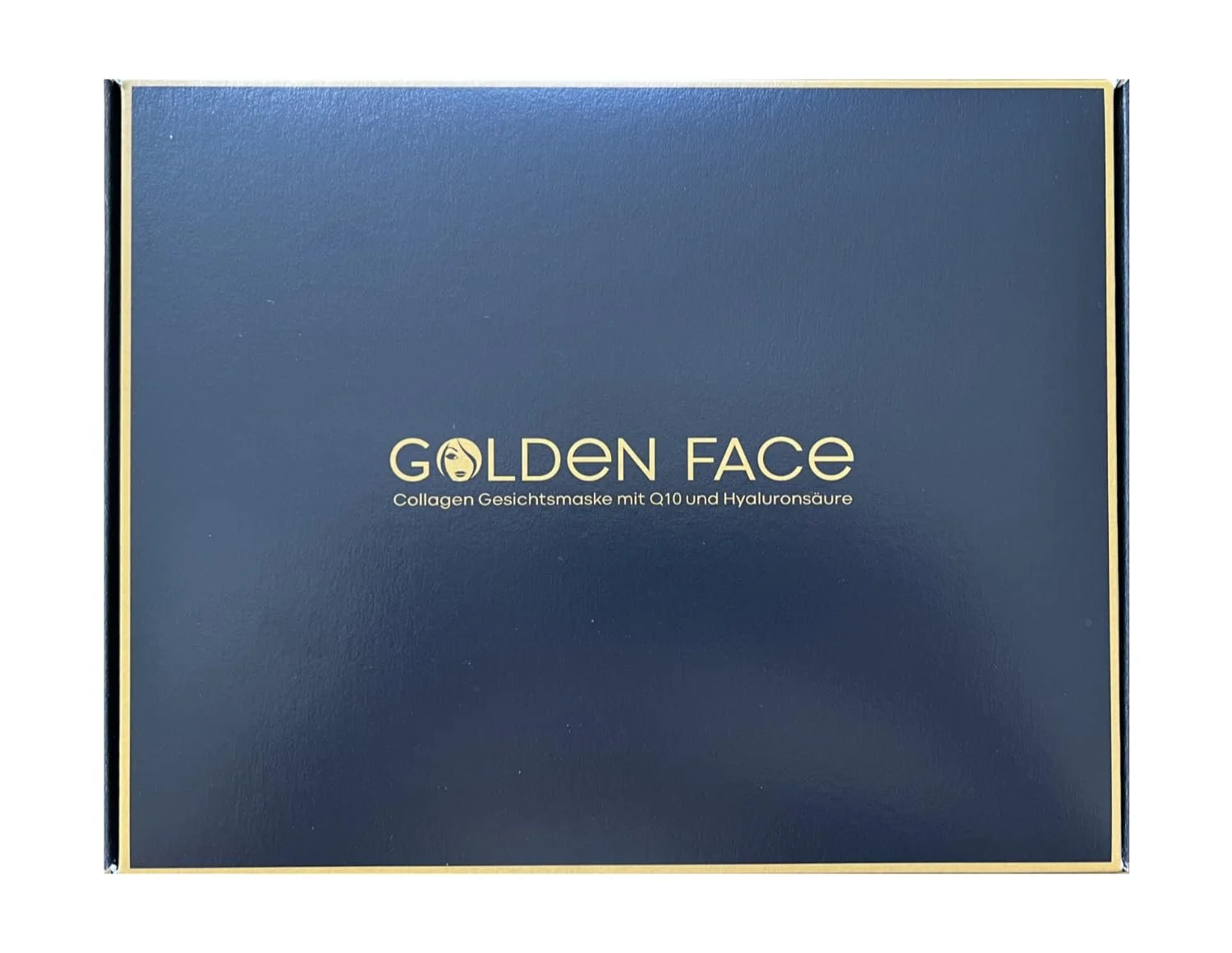 Маска для обличчя Golden Face Collagen з Q10 та гіалуроновою кислотою, набір 10 штук, золотий, фото №6
