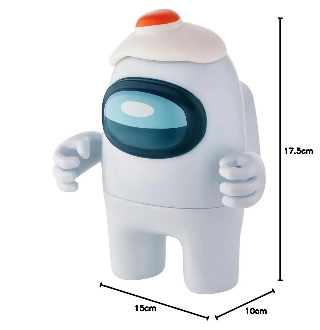 Колекційна фігурка Among Us Collectable Figure Series 1 Біла, фото №3