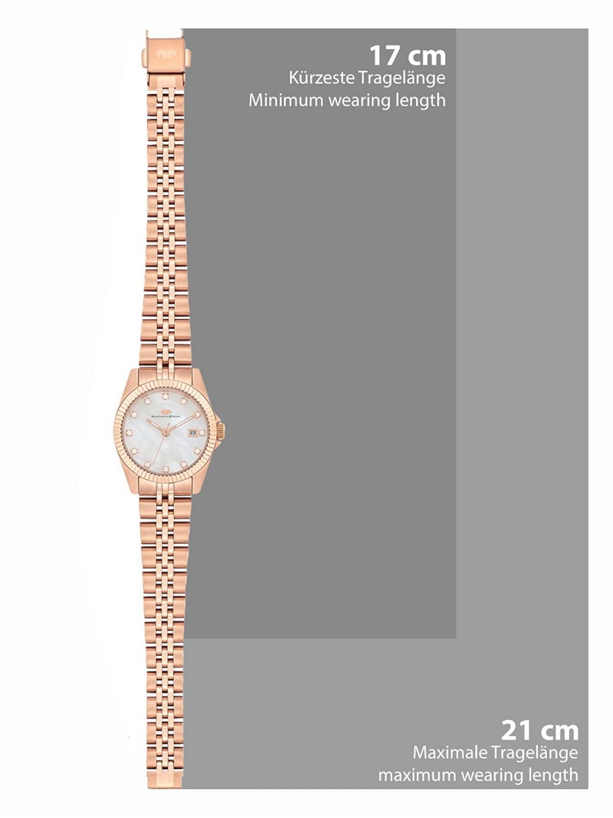 Жіночий годинник Rhodenwald & Söhne 10010480 Кварцовий Аналоговий Золотий, фото №2 Жіночий годинник Rhodenwald & Söhne 10010480 Кварцовий Аналоговий Золотий, фото №2