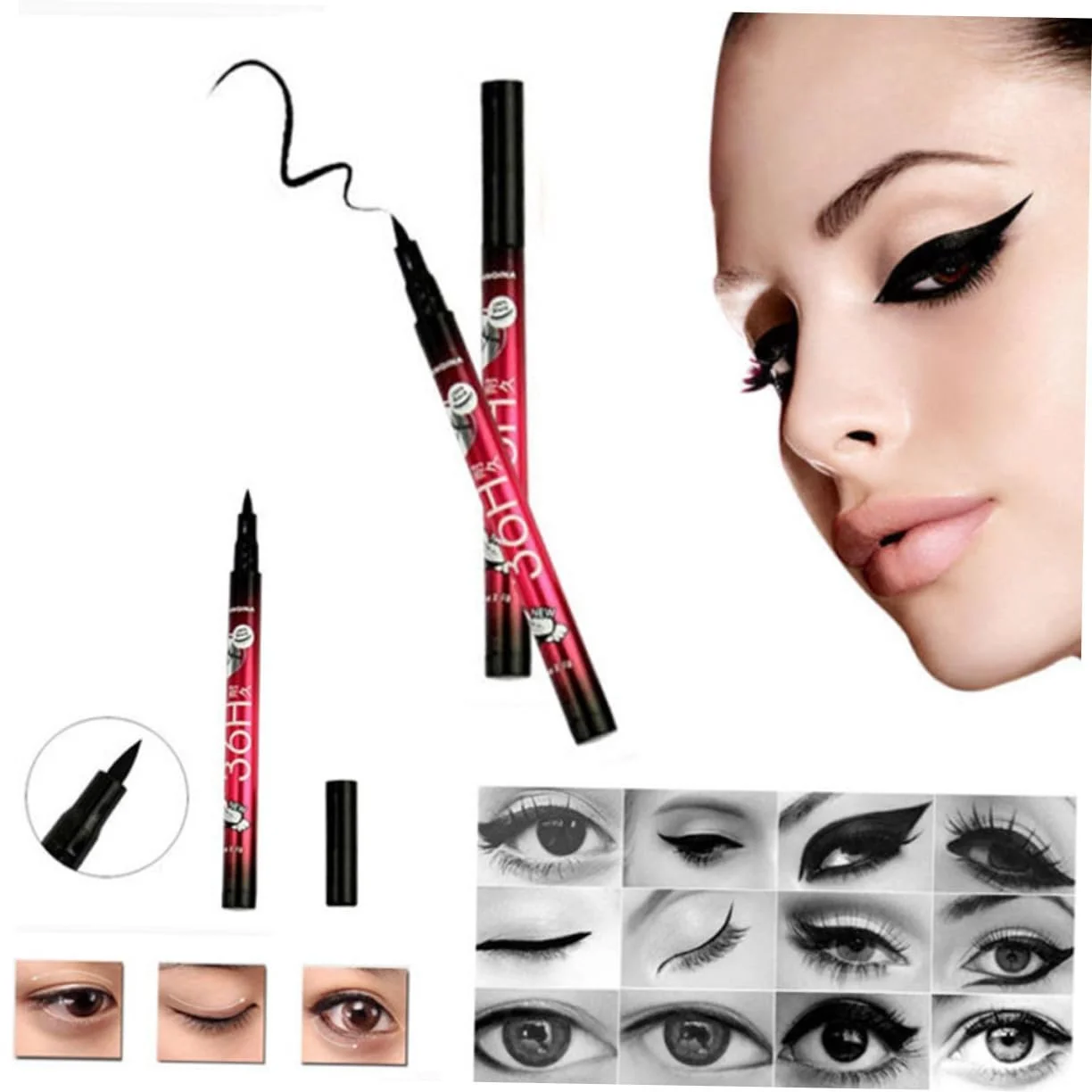 Підводка для очей Beavorty водостійка, без плям, фото №3 Підводка для очей Beavorty водостійка, без плям, фото №3