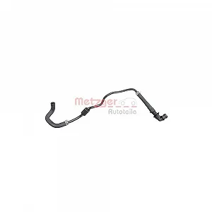 Трубка охолоджувальної рідини METZGER GREENPARTS 4010366 AUDI VW центр зверху - Фото 1