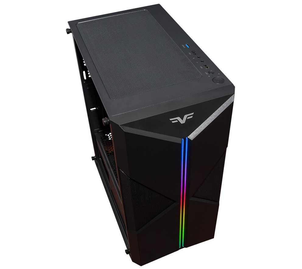 Корпус для системного блоку Frime Harsh Led USB 3.0 без БЖ Harsh-U3-WP, фото №2