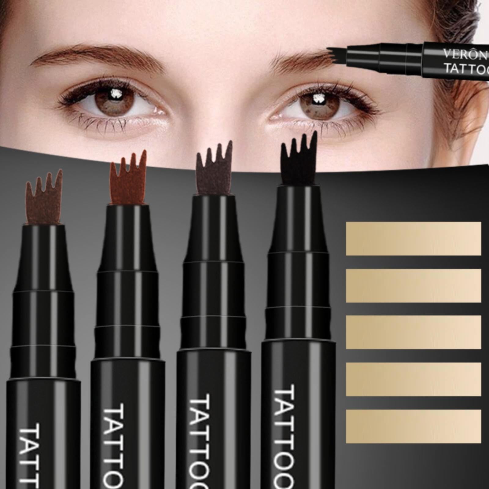 Маркер Studio Light Schwarzer Augenbrauenstift 1 мл Чорний, фото №7 Маркер Studio Light Schwarzer Augenbrauenstift 1 мл Чорний, фото №7