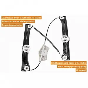 Склопідйомник VAICO V30-8387 Green Mobility Parts для MERCEDES-BENZ, передній лівий synthetic.ua - Фото 1