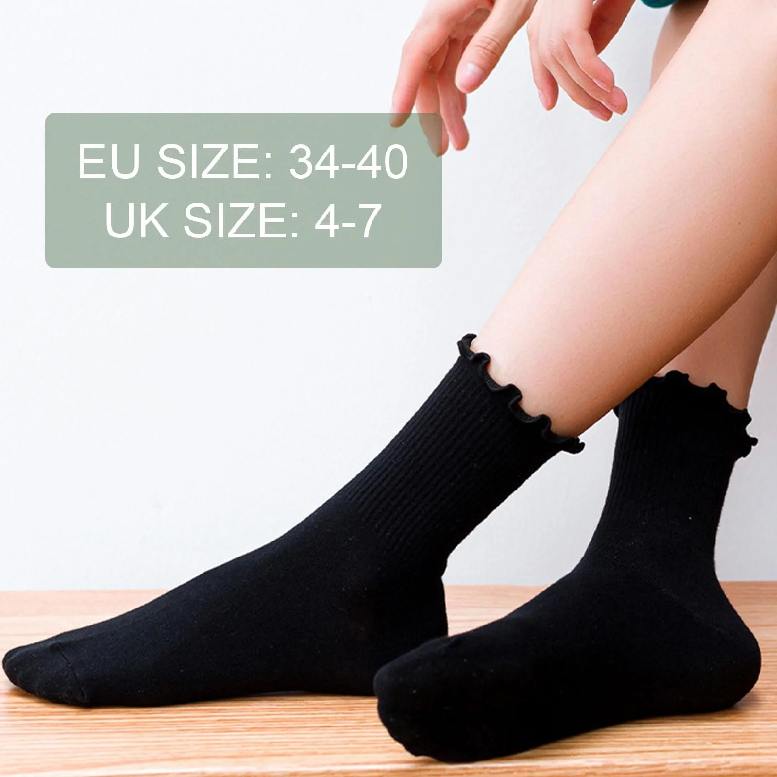 Шкарпетки з рюшами 6 пар, фото №2