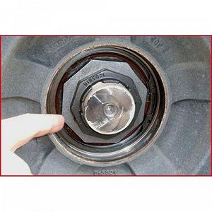 Ключ для ступичных гаек KS TOOLS 460.0220 synthetic.ua - Фото 1