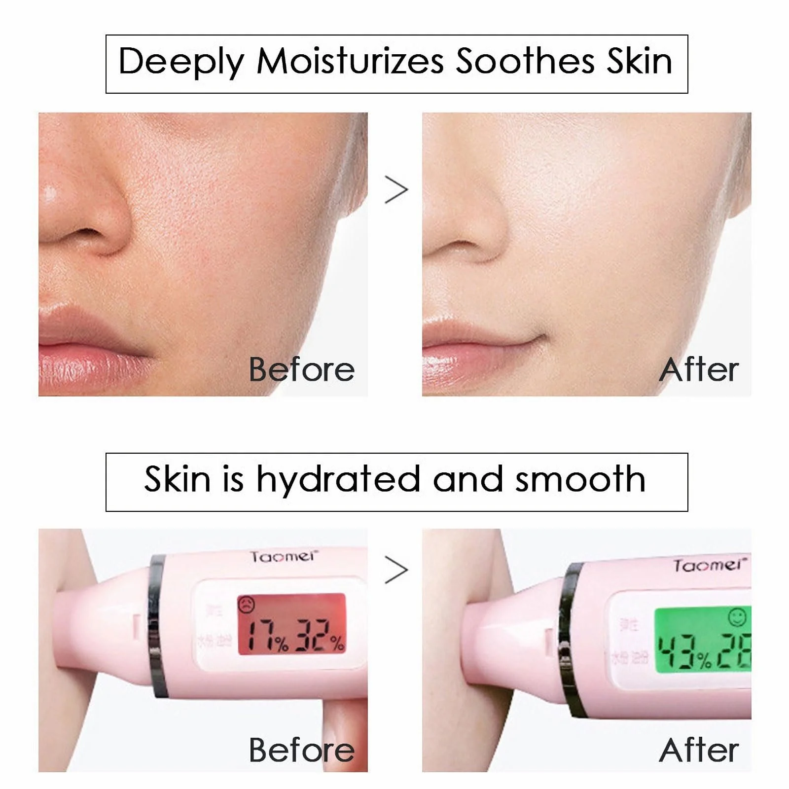 Тканинна маска Shefave, 8 шт, корейська маска для обличчя, вітамін C, фото №7