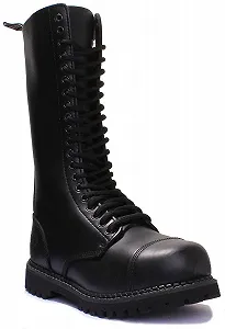 Черевики Derby Grinders King CS Чорні - Фото 1