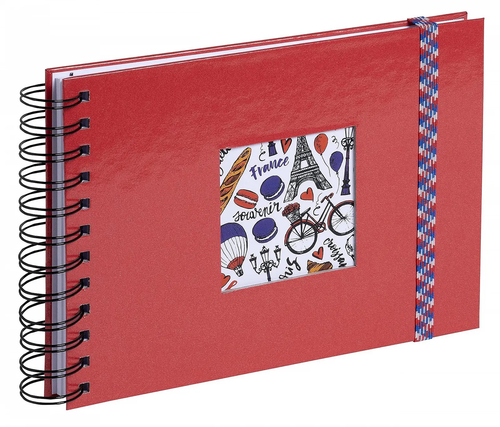 Фотоальбом спиральный Exacompta FRENCH'CLASS 15133E 150 фотографий 50 белых страниц 32 x 22 см Красный, фото №1 Фотоальбом спиральный Exacompta FRENCH'CLASS 15133E 150 фотографий 50 белых страниц 32 x 22 см Красный, фото №1
