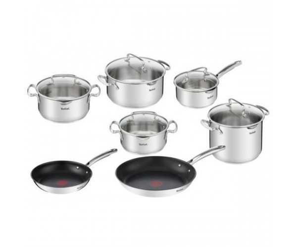 Набір каструль та сковорідок Tefal Duetto G732SC55, фото №1