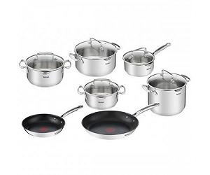 Набір каструль та сковорідок Tefal Duetto G732SC55 - Фото 1