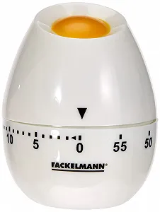 Таймер кухонный Fackelmann FunnyKitchen Egg 60 минут synthetic.ua - Фото 1