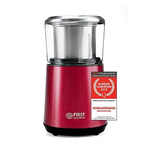 Электрическая кофемолка TZS First Austria 200 Вт, 27 000 об/мин, 50 г, серебристый - Фото 1