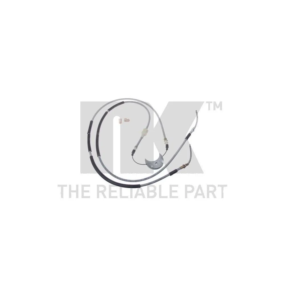 Трос стоянкового гальма NK 902565 для FORD, задній, фото №1