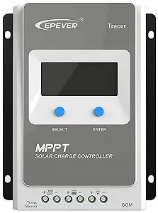 Сонячний контролер заряду MPPT EPEVER Tracer 1210AN 12V/24V Cірий - Фото 1