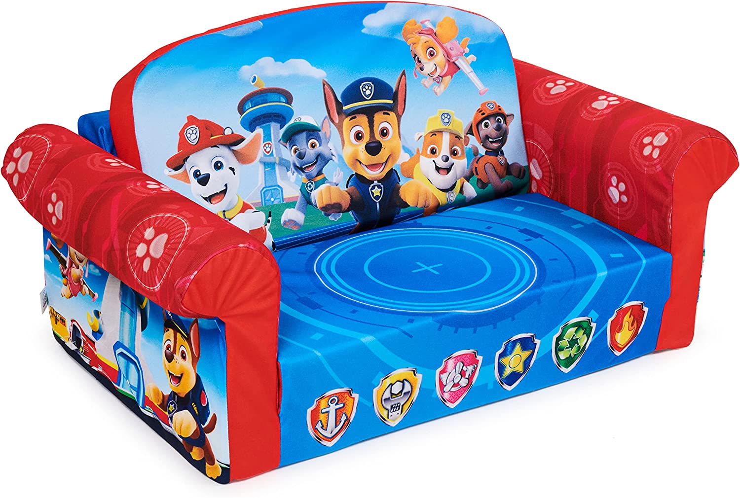 Дитячий диван Marshmallow Furniture PAW Patrol з функцією ліжка, фото №2