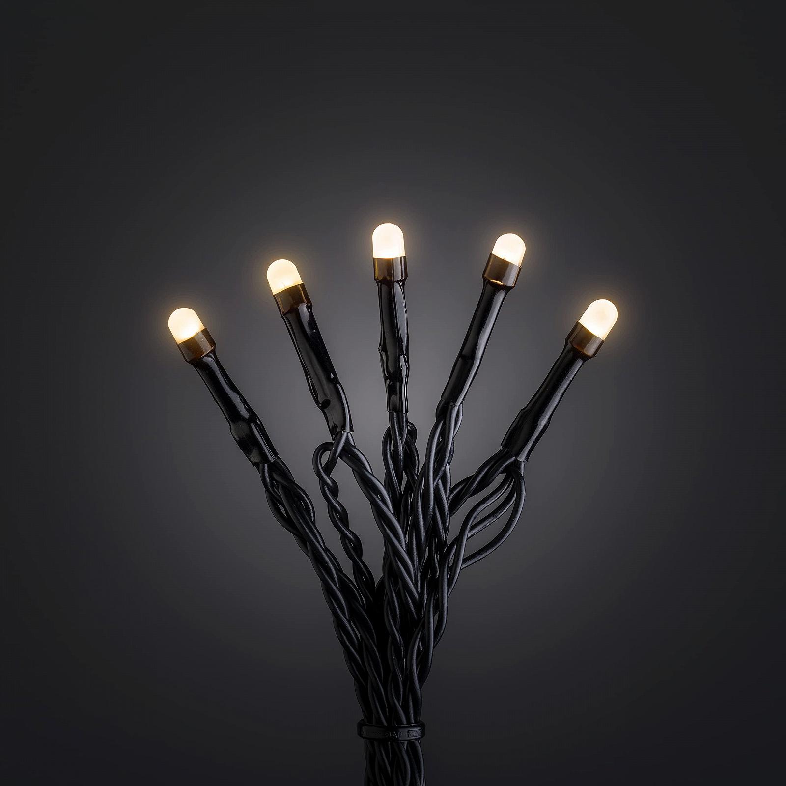 Гірлянда світлодіодна Konstsmide Solar Amber Black, фото №2