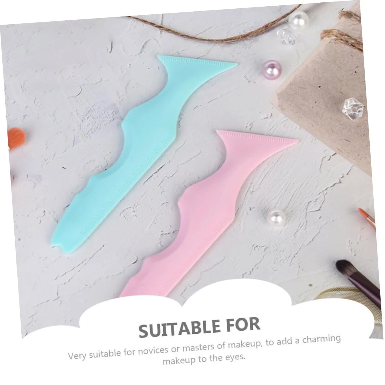 Трафарети для підводки Angoily Силіконові Багатофункціональні, фото №7