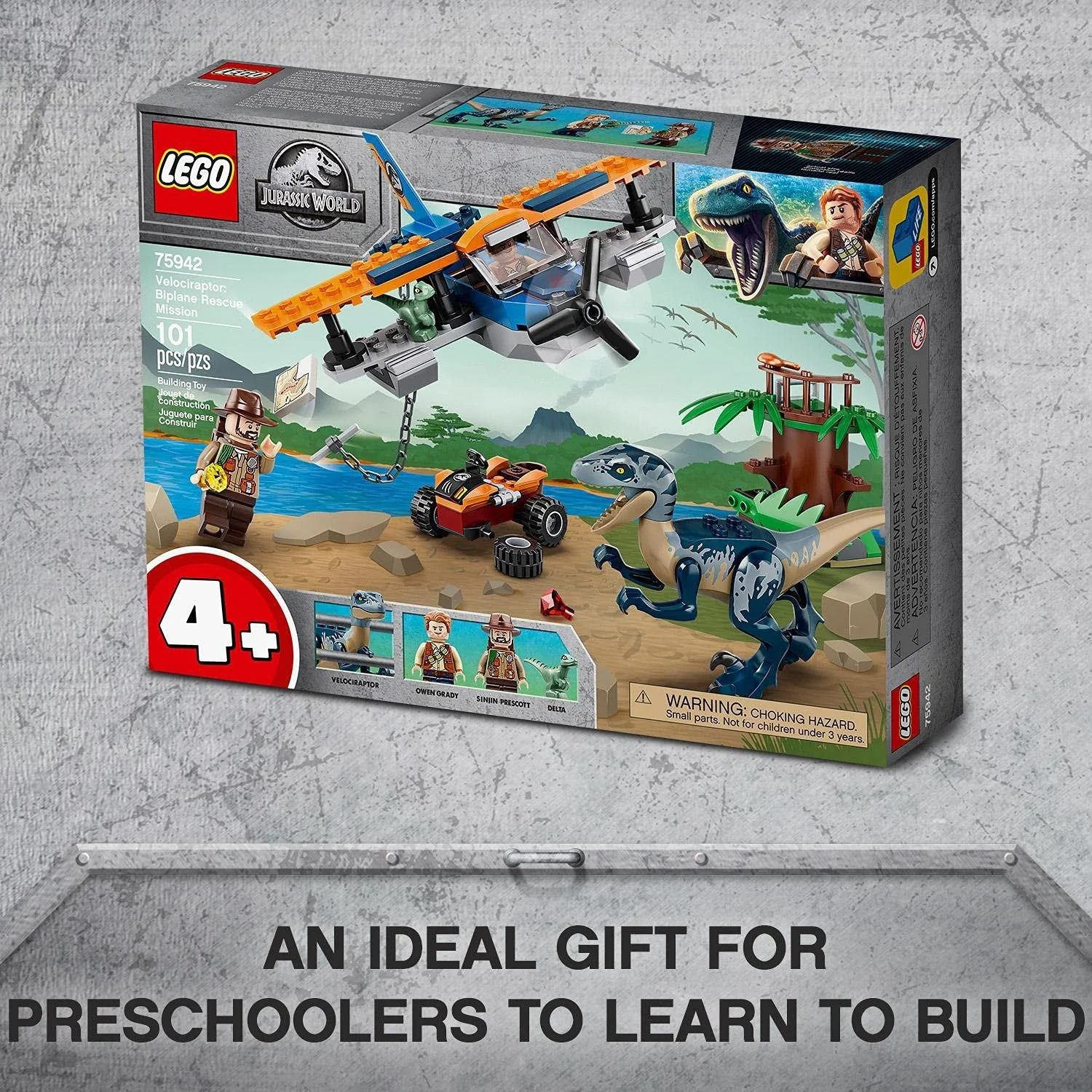 Конструктор Lego Jurassic World Velociraptor: Рятувальна місія 75942, фото №13