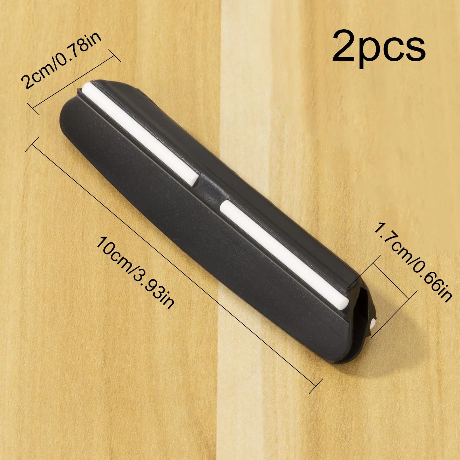 Направляюча для заточування ножів на точильному камені набір 2 шт чорна, фото №6 Направляюча для заточування ножів на точильному камені набір 2 шт чорна, фото №6