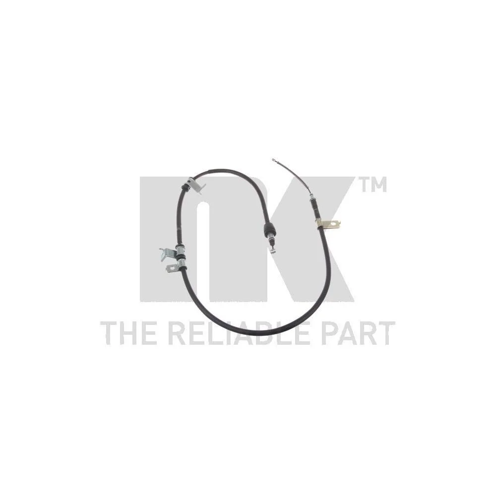 Трос стоянкового гальма NK 903425 для HYUNDAI лівий, фото №1