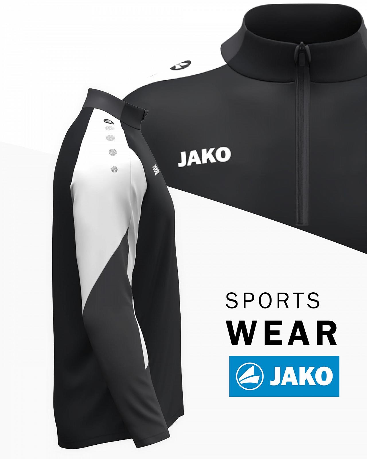 Кофта на молнии JAKO Dynamic Детская Унисекс, фото №2