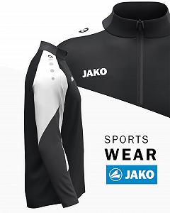 Кофта на молнии JAKO Dynamic Детская Унисекс synthetic.ua - Фото 1