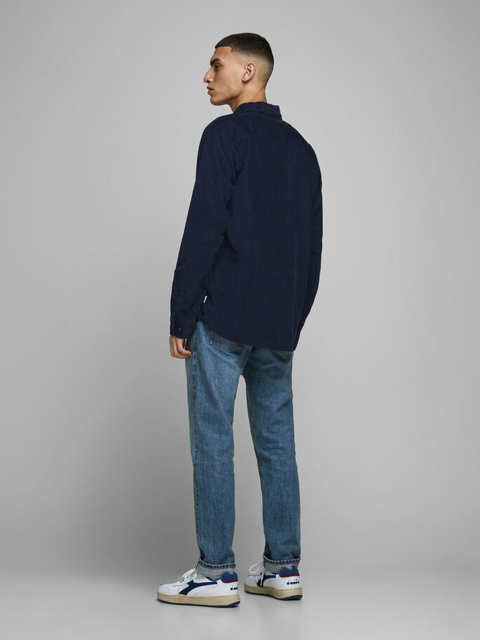 Рубашка Jack&Jones KENDRICK LS 12174067 Tёмно-синий L, фото №5