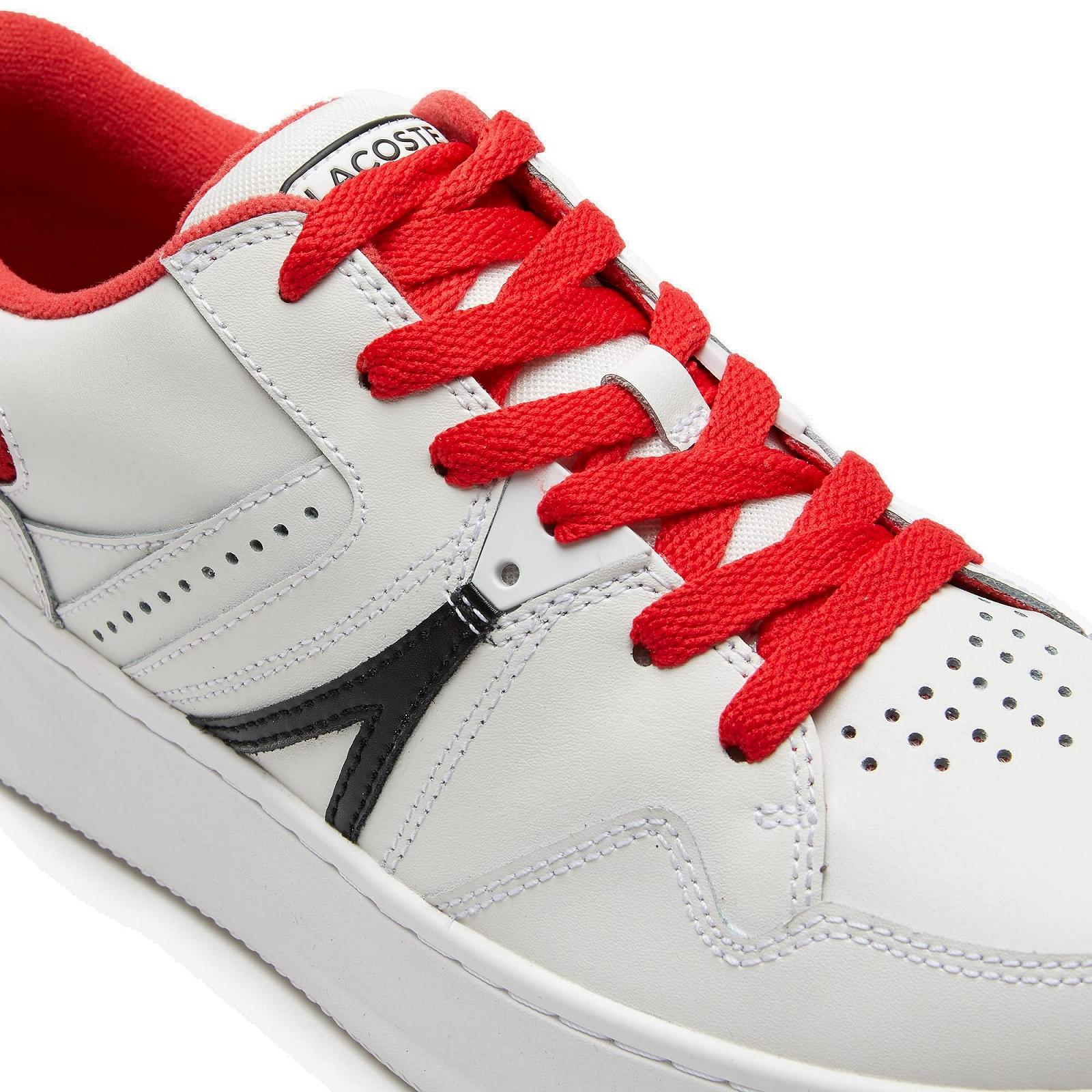 Кроссовки Lacoste L005 222 1 SMA, кожаный верх, логотип крокодила, фото №6