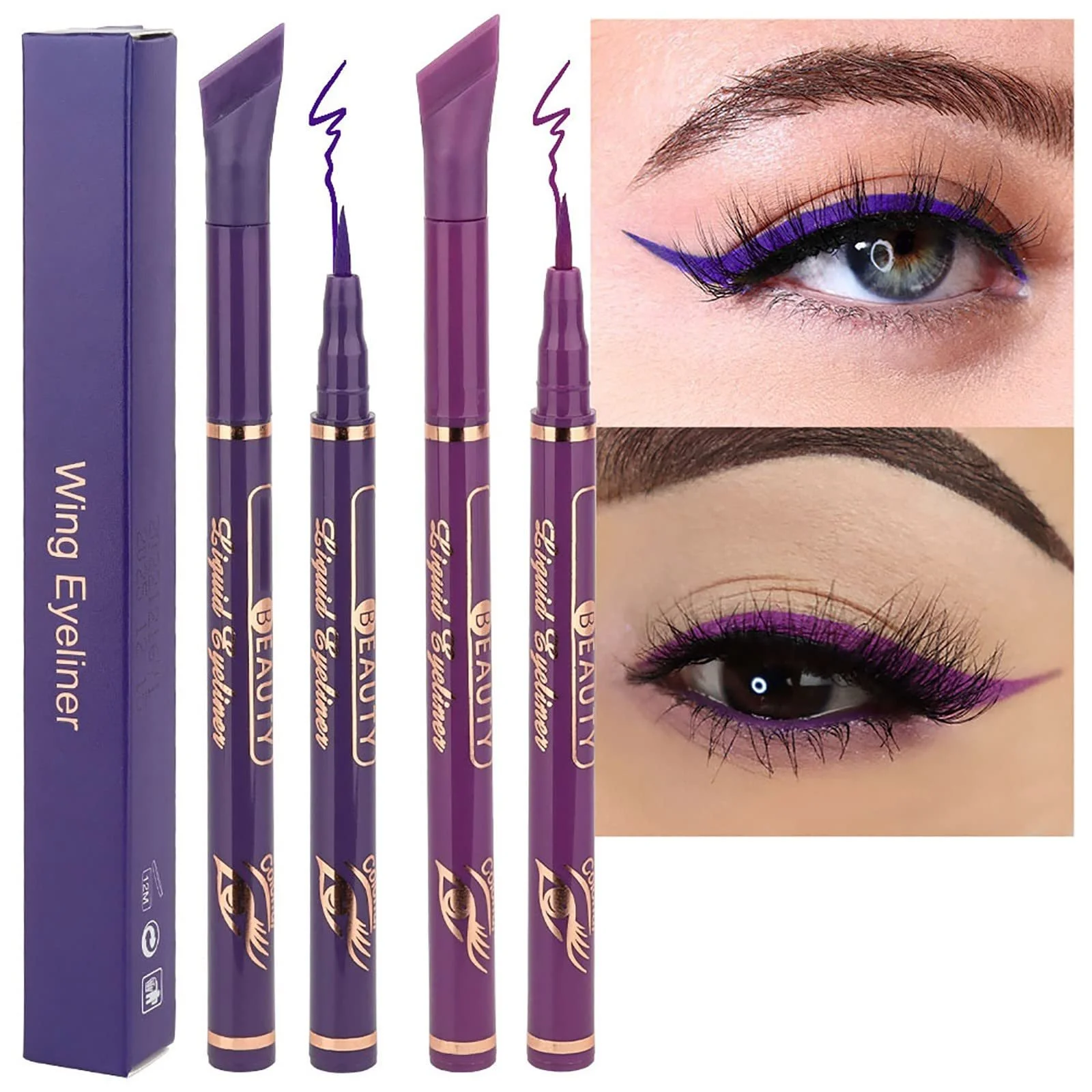 Рідка Підводка Кольорова, стійка, гладка, шовковисто-матова, чорна (C,), фото №4